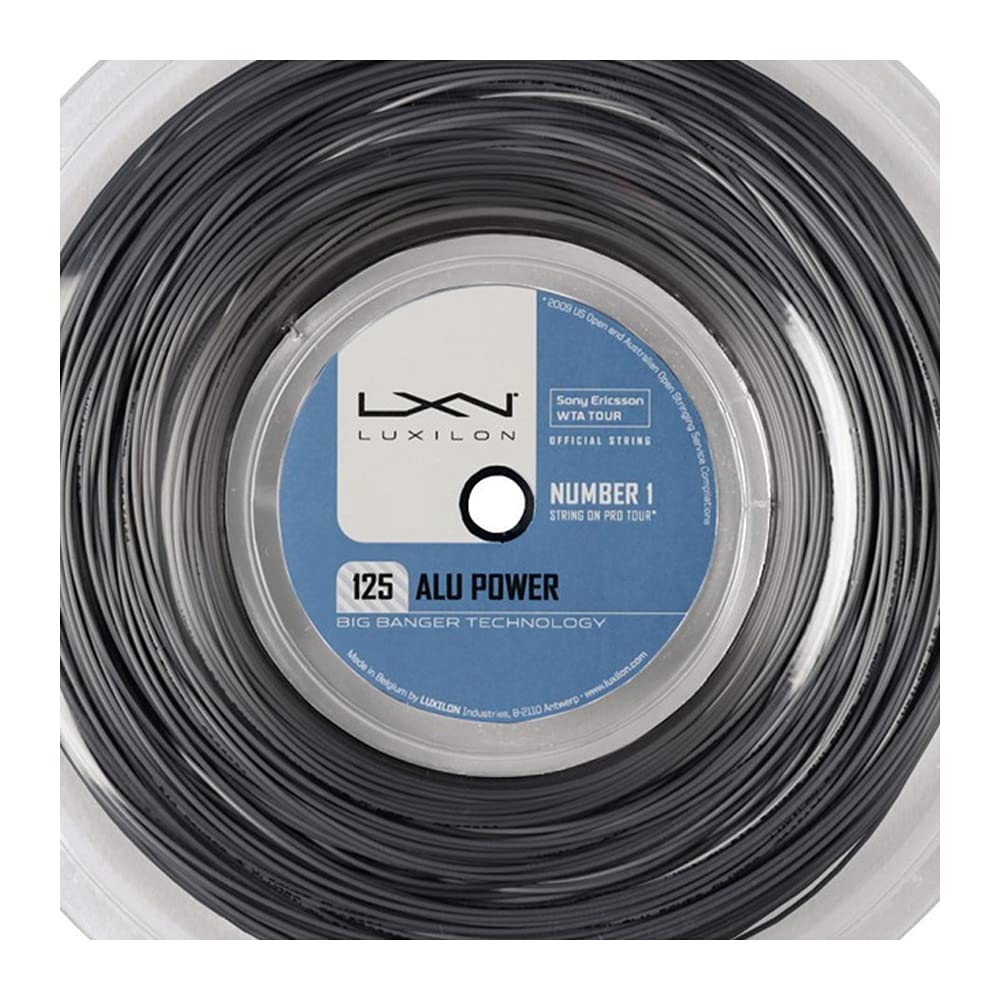 Amazon.com : Luxilon Big Banger ALU Power 16L Silver 720 Tennis